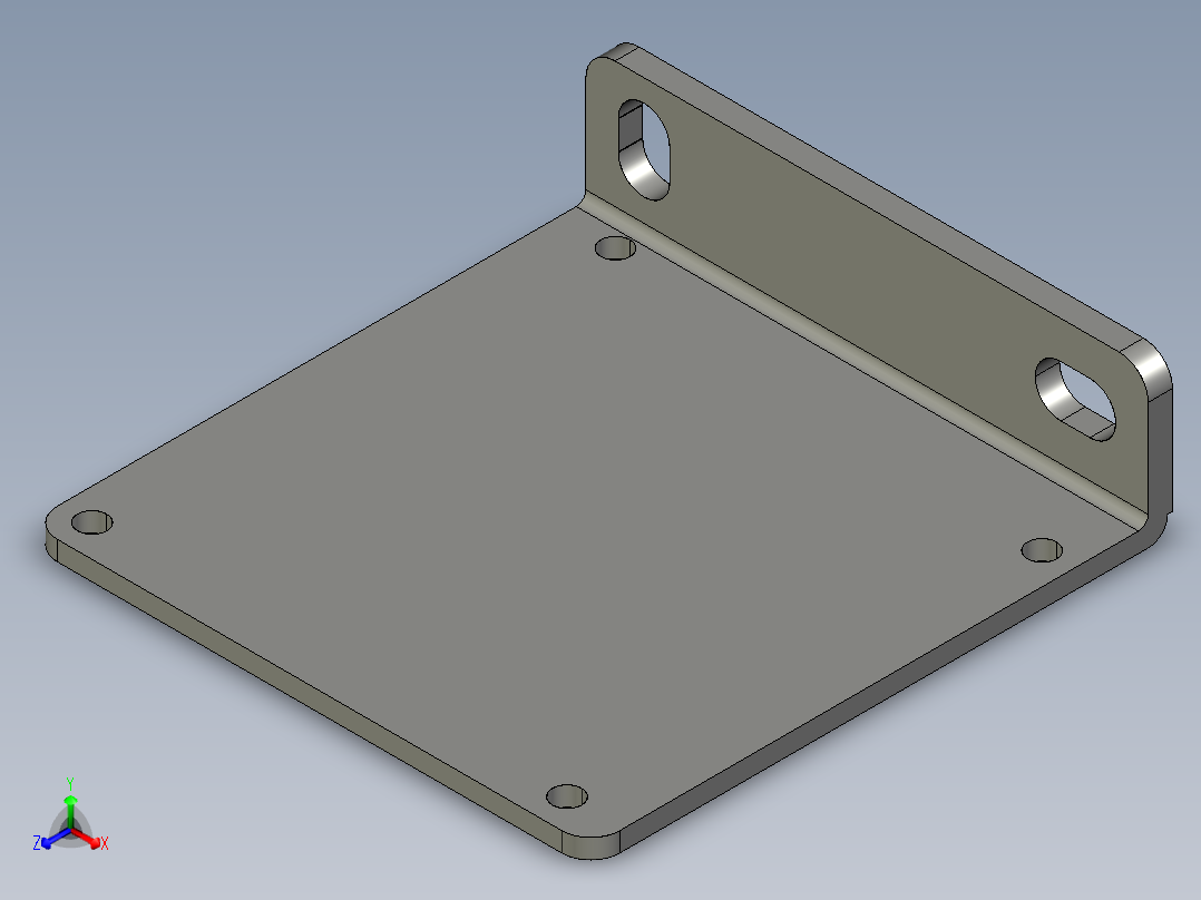 基恩士BL-700bracket_kc图纸模型