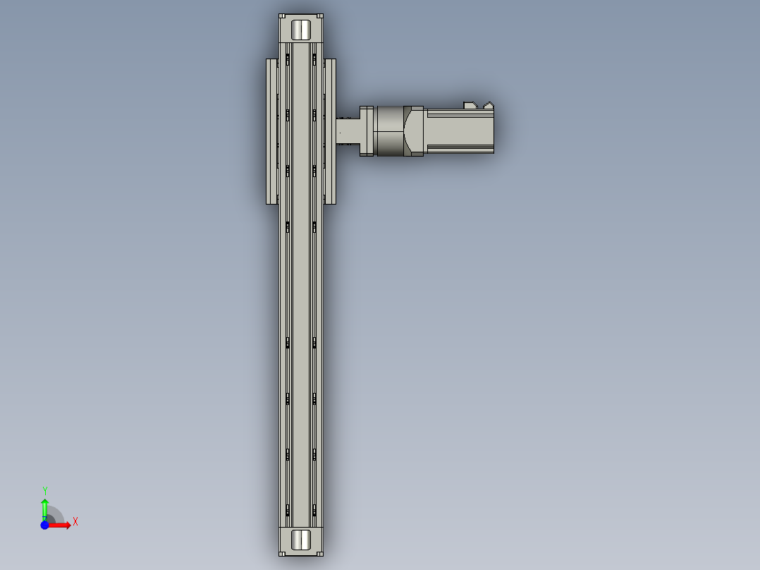 欧规系列-GB8Z-L200-S550-BLR-P75-MS3前视图