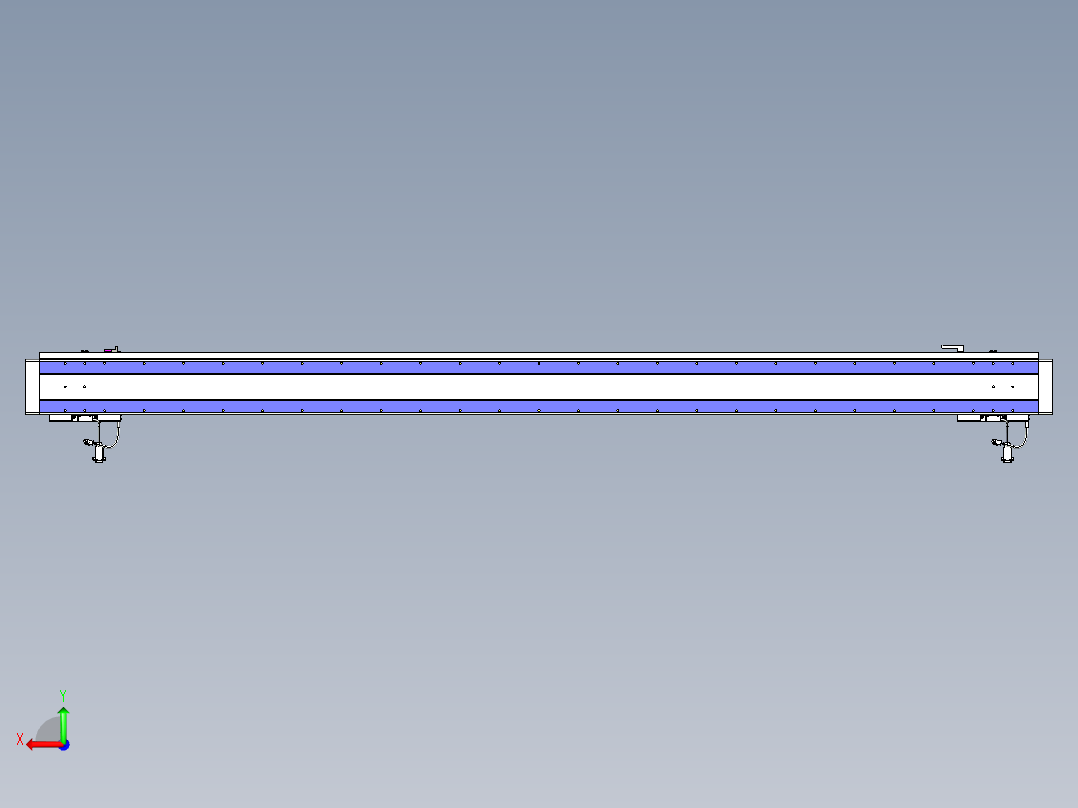 威洛博VL系列3d模型模组2VL14S2Y-S2100后视图