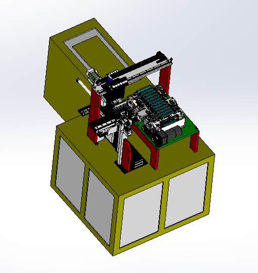 干式电极电火花加工生产设备sw17