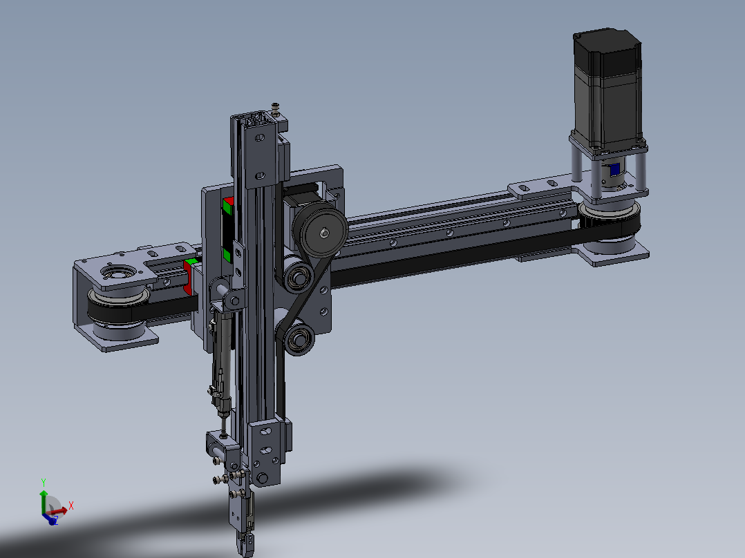 robot-2-axis SW STP主视图
