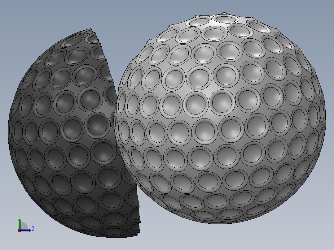 高尔夫球5左视图