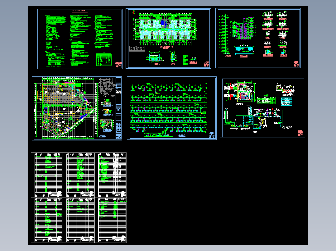 鄂尔多斯某住宅楼采暖设计图