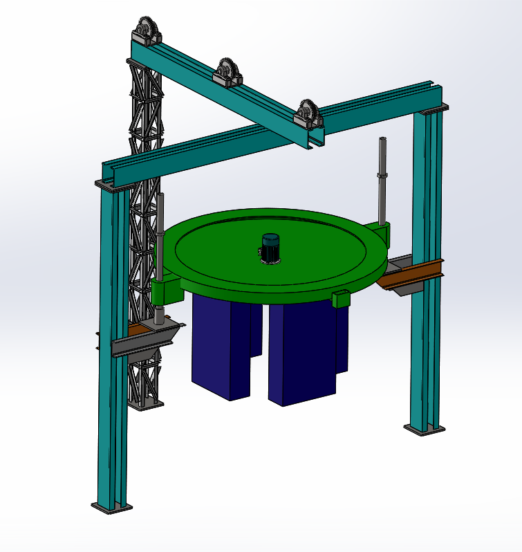 一种容器烘干设备