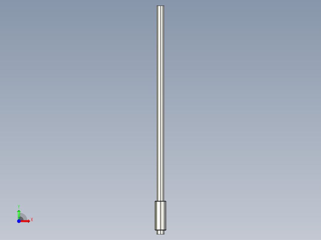 基恩士FU-67Gcore_kc图纸模型前视图
