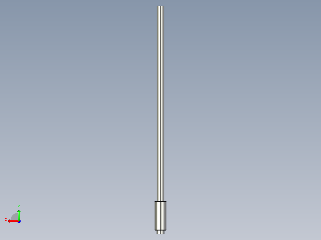 基恩士FU-67Gcore_kc图纸模型后视图