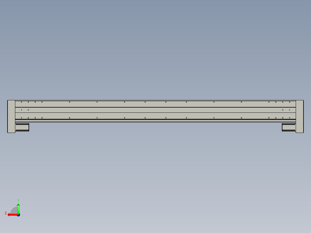 威洛博双电机滑台-VC14D2-S750-BLR-P40-C6后视图