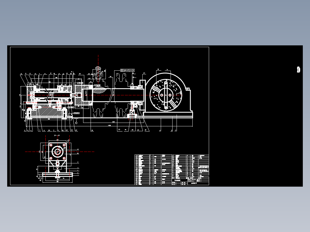 工艺夹具-链轮加工（分度） dwg图纸
