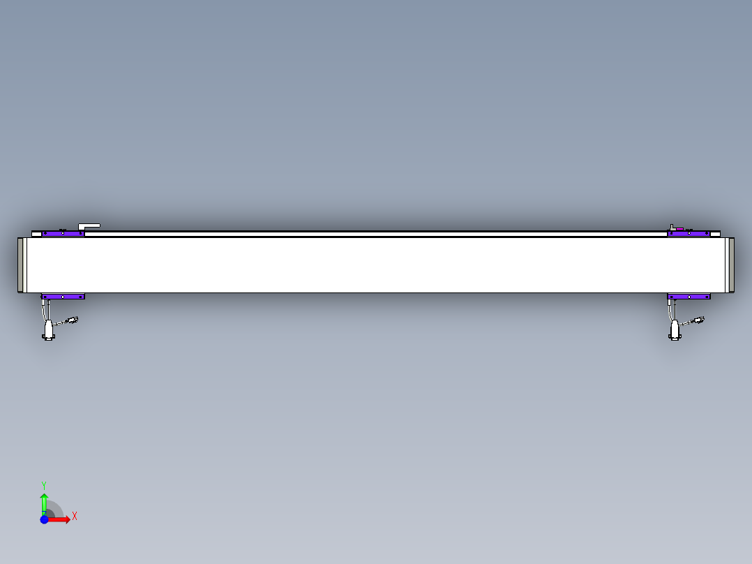 威洛博VL系列3d模型模组2VL14S1Y-S1450前视图