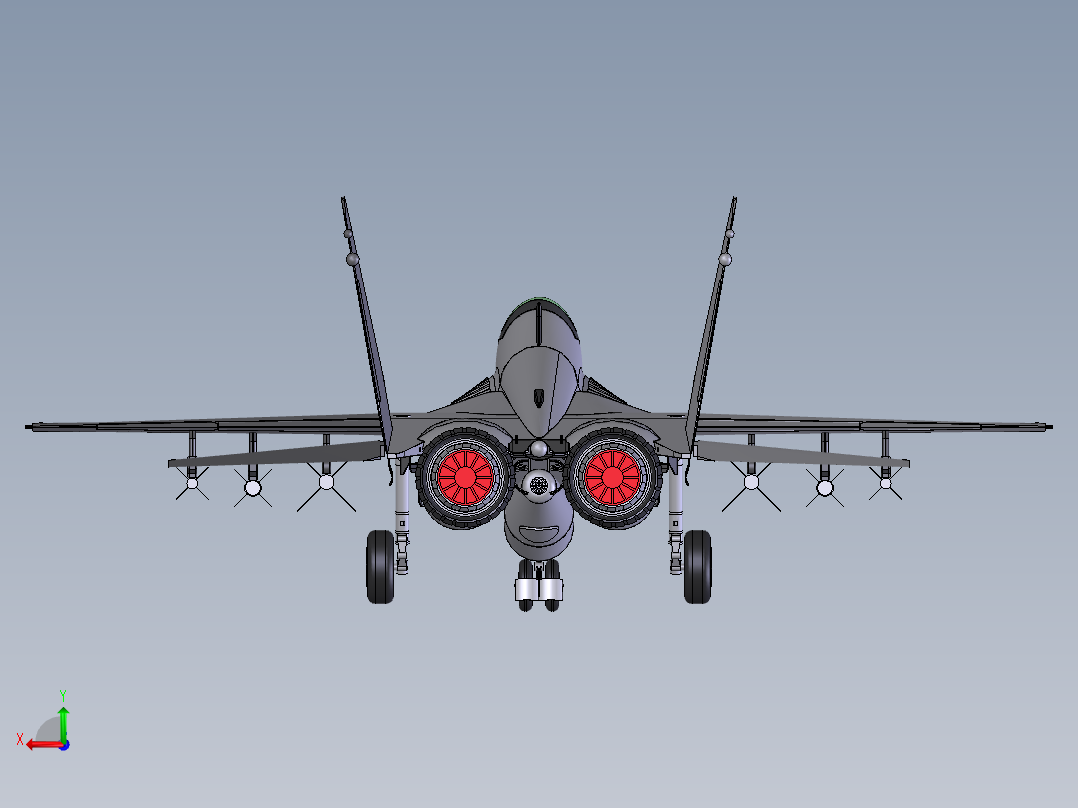 98米格SW设计后视图