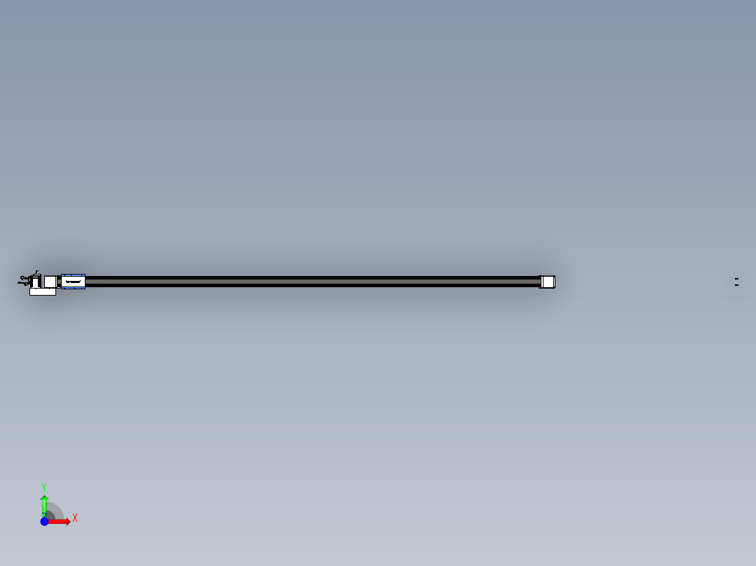 威洛博LB.GB同步带传动--欧规系列GB8-L96-S3450-BL-P75前视图