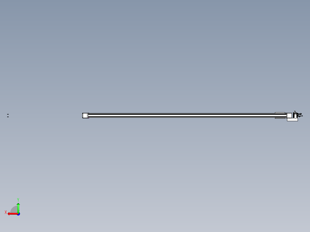 威洛博LB.GB同步带传动--欧规系列GB8-L96-S3450-BL-P75后视图