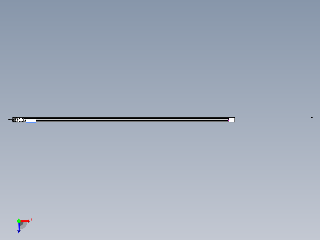 威洛博LB.GB同步带传动--欧规系列GB8-L96-S3450-BL-P75俯视图