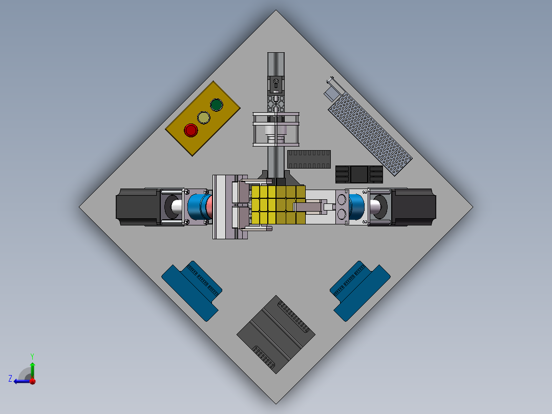魔方机器人sw12可编辑右视图