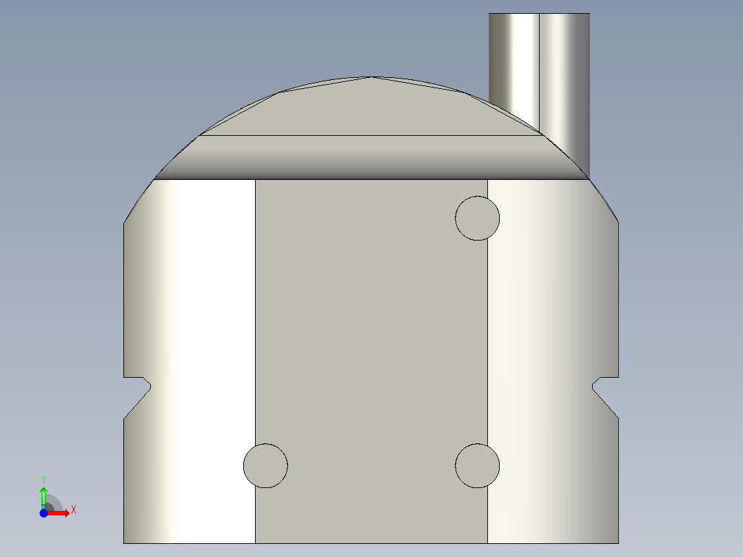 基恩士SL-C44H_kc图纸模型前视图