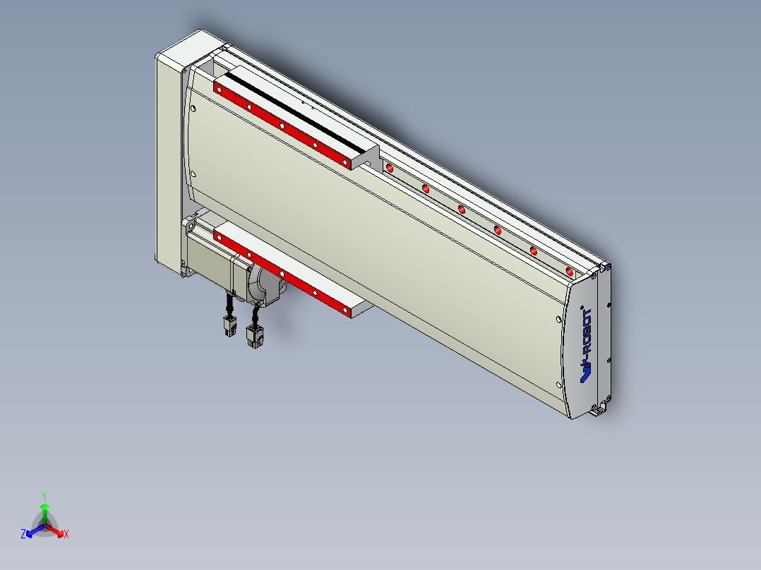 威洛博QF20-Lxx-C-S300-BL-ZP75-C3正等轴测图