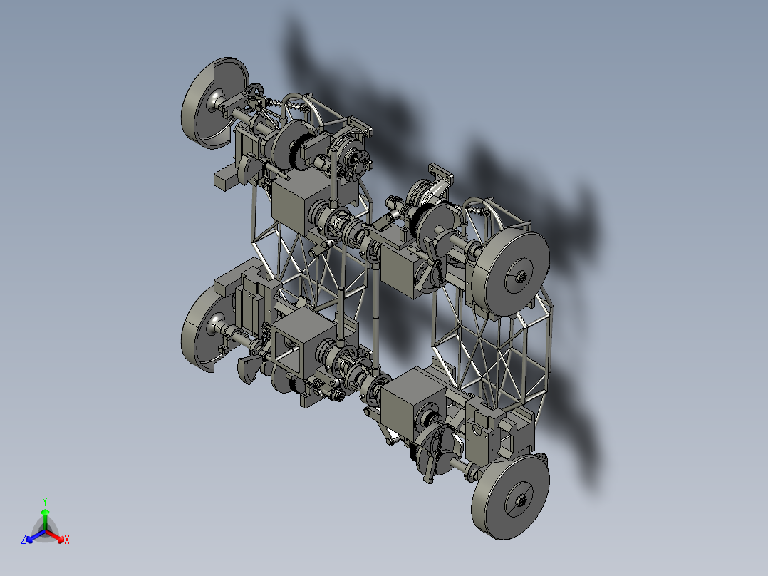 超级八轮改装车