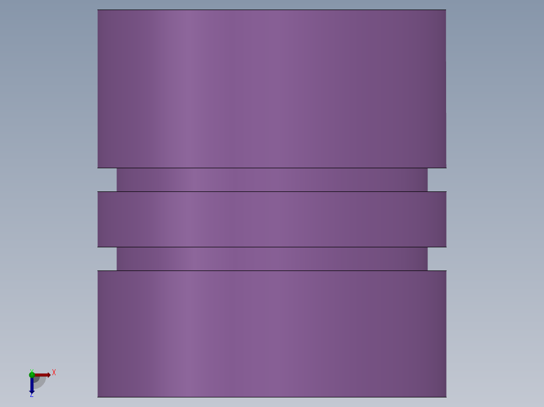 LK5-C44-1114WP膜片联轴器俯视图