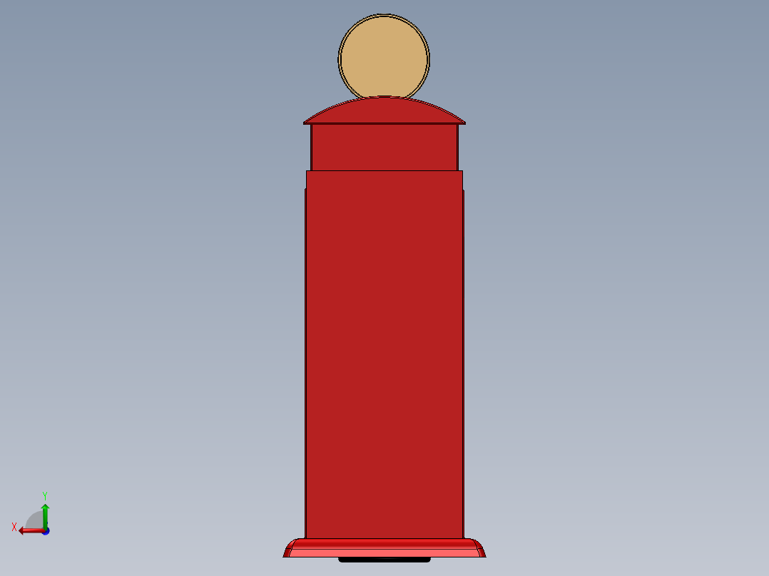 电话投币箱后视图