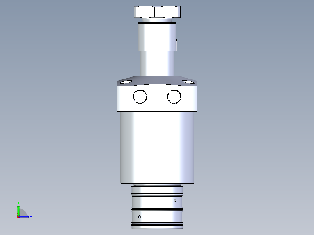 KOSMEKLHA0650-SRM多系列多零件图纸模型左视图