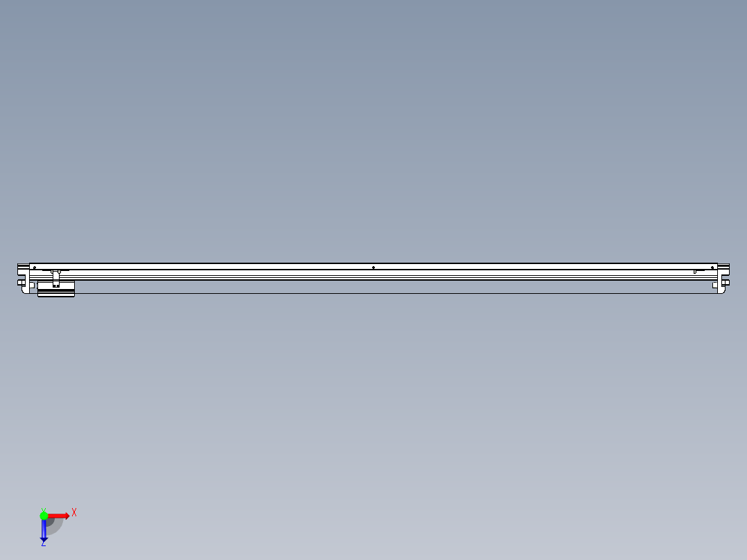 威洛博VL系列3d模型模组VL22H1Y-S1900俯视图
