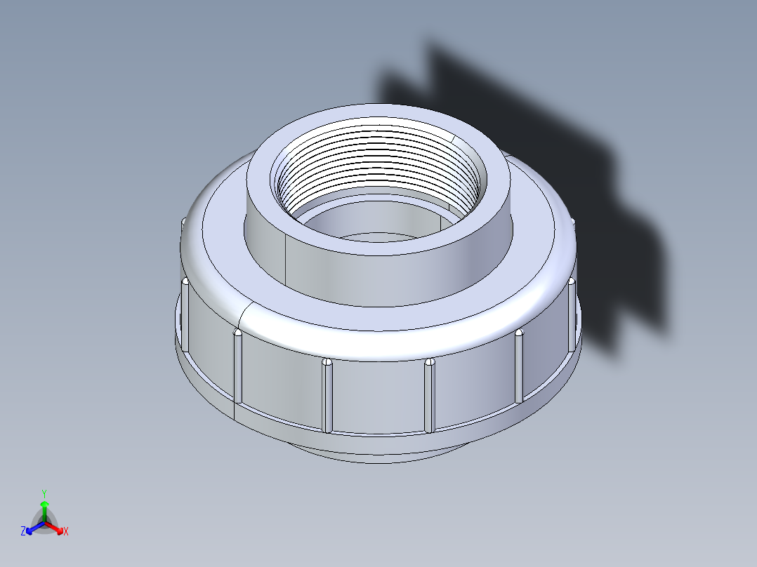聚氯乙烯配件30-Sch80_Union T375_FPTxFPT_858-375-020_2in