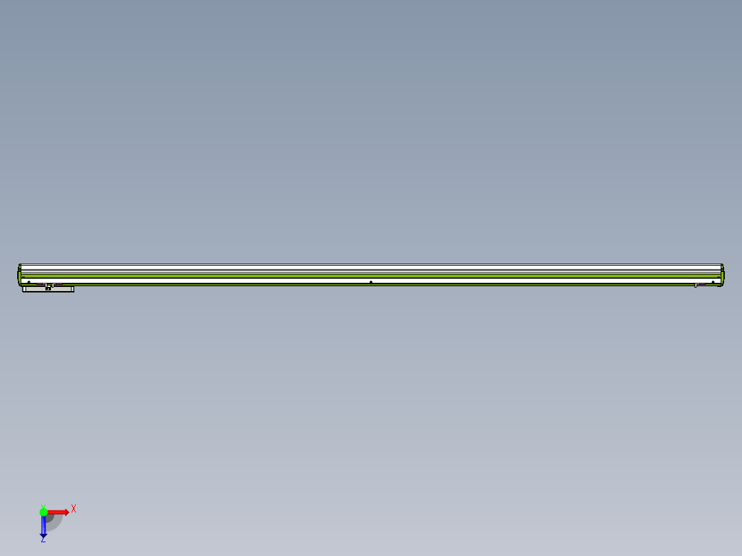 威洛博LC系列3d模型模组LC14S1Y-S2000俯视图