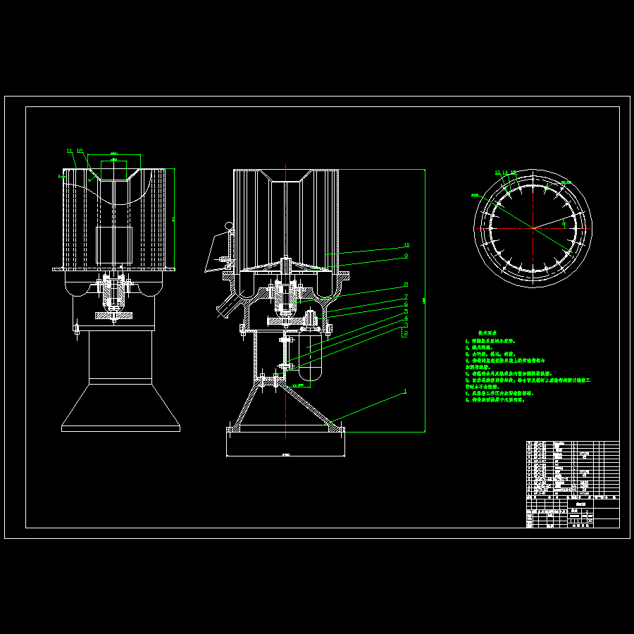土豆自动去皮切片设备自动化设计-去皮切片机含14张CAD图