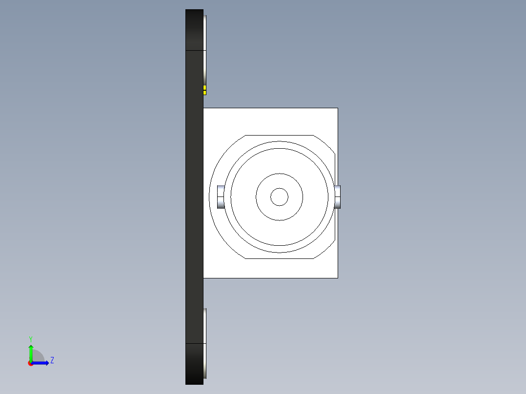 传感器 (40)左视图