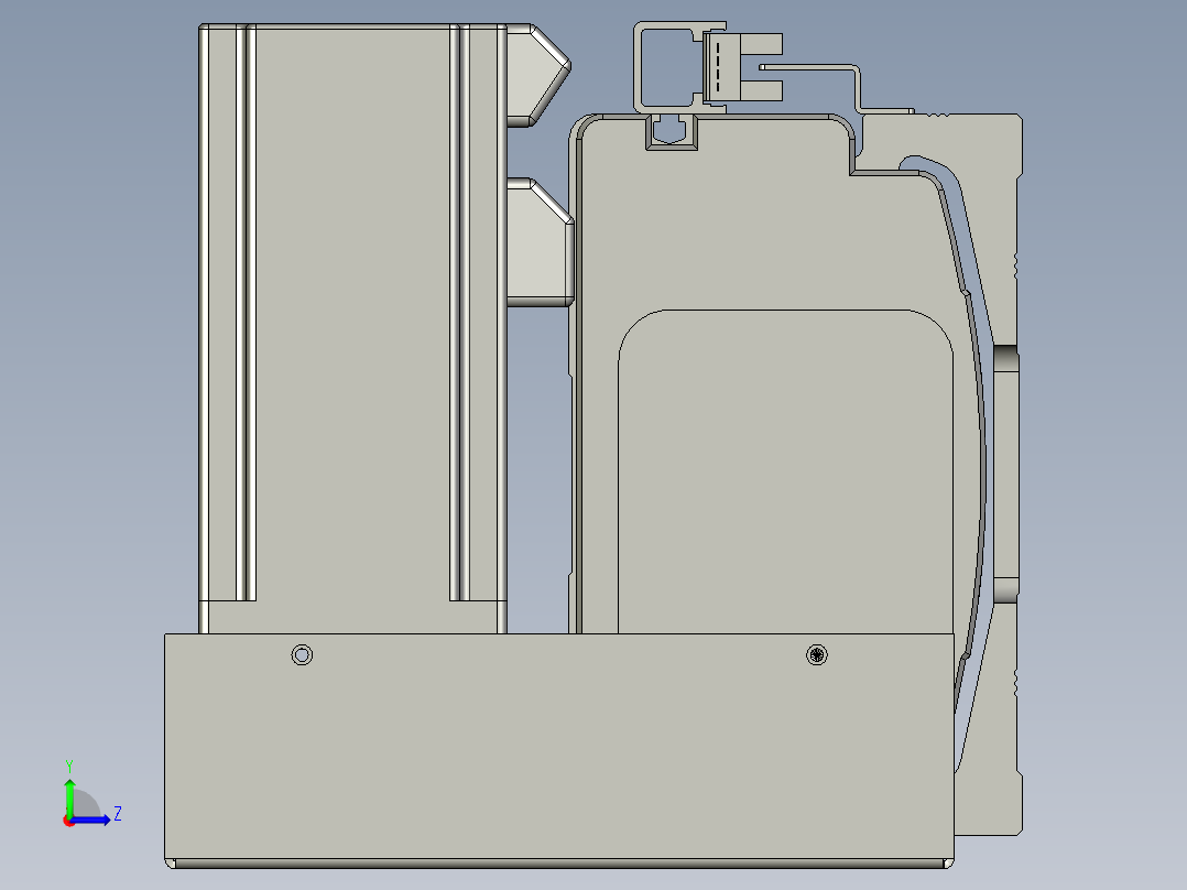 威洛博VBF14-S400-BLD左视图