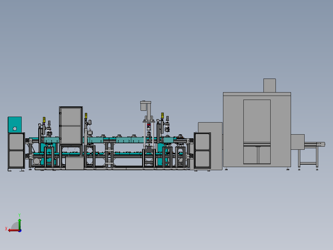 RP大功率塑封电机后视图