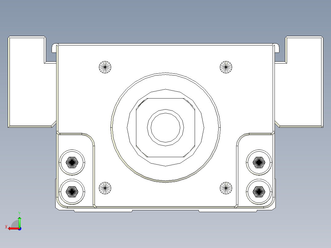 钢基模组-TPA-KNR-6005C-400A1-M-H0后视图