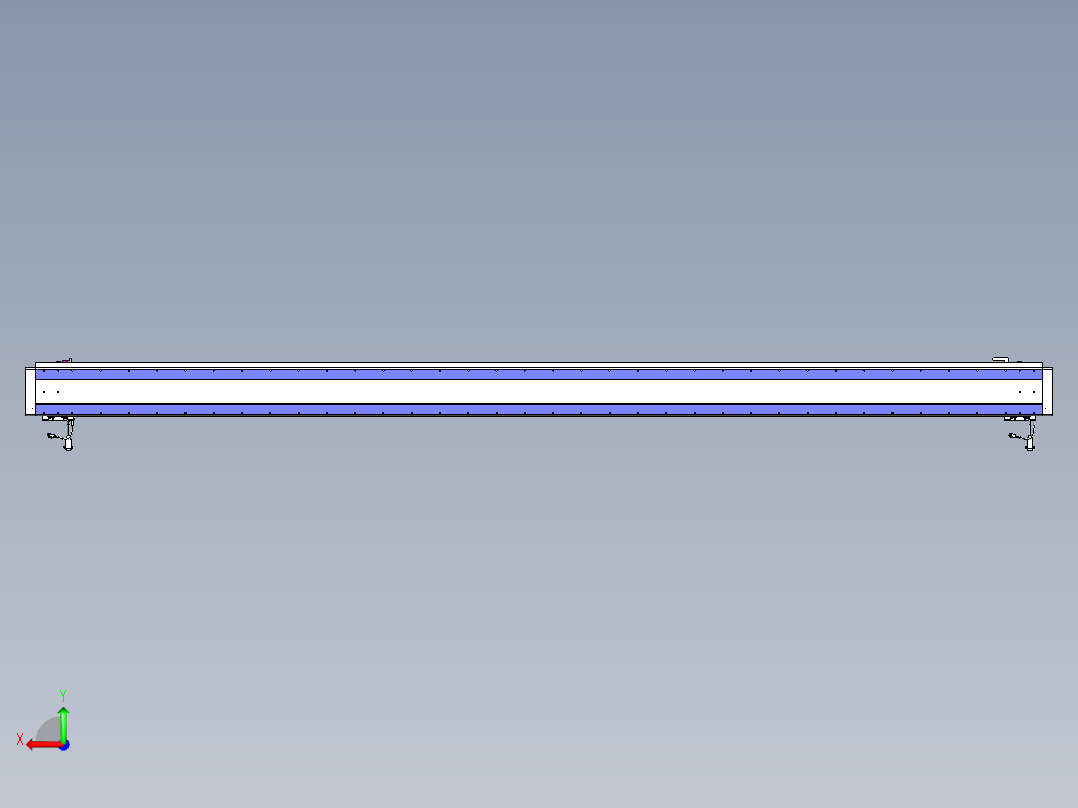 威洛博VL系列3d模型模组2VL17E1Y-S3250后视图
