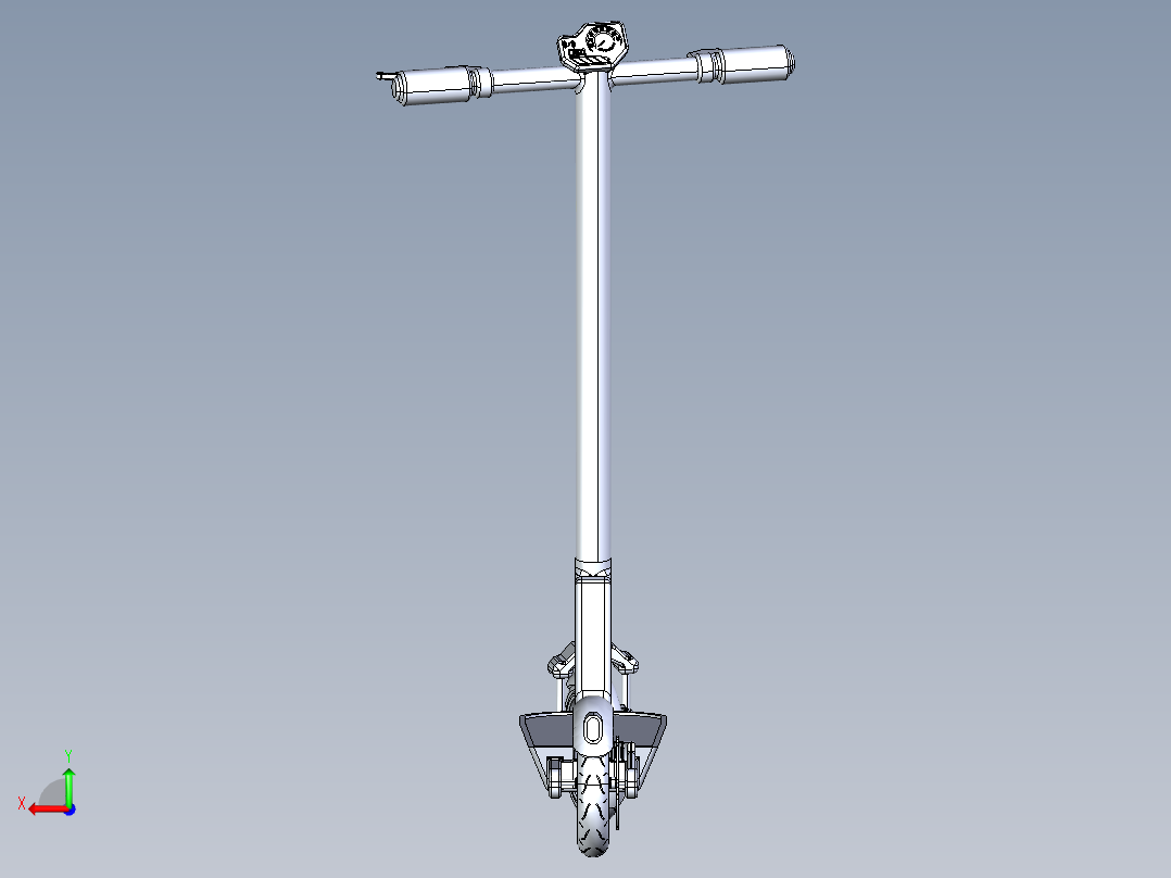 电动滑板车2后视图