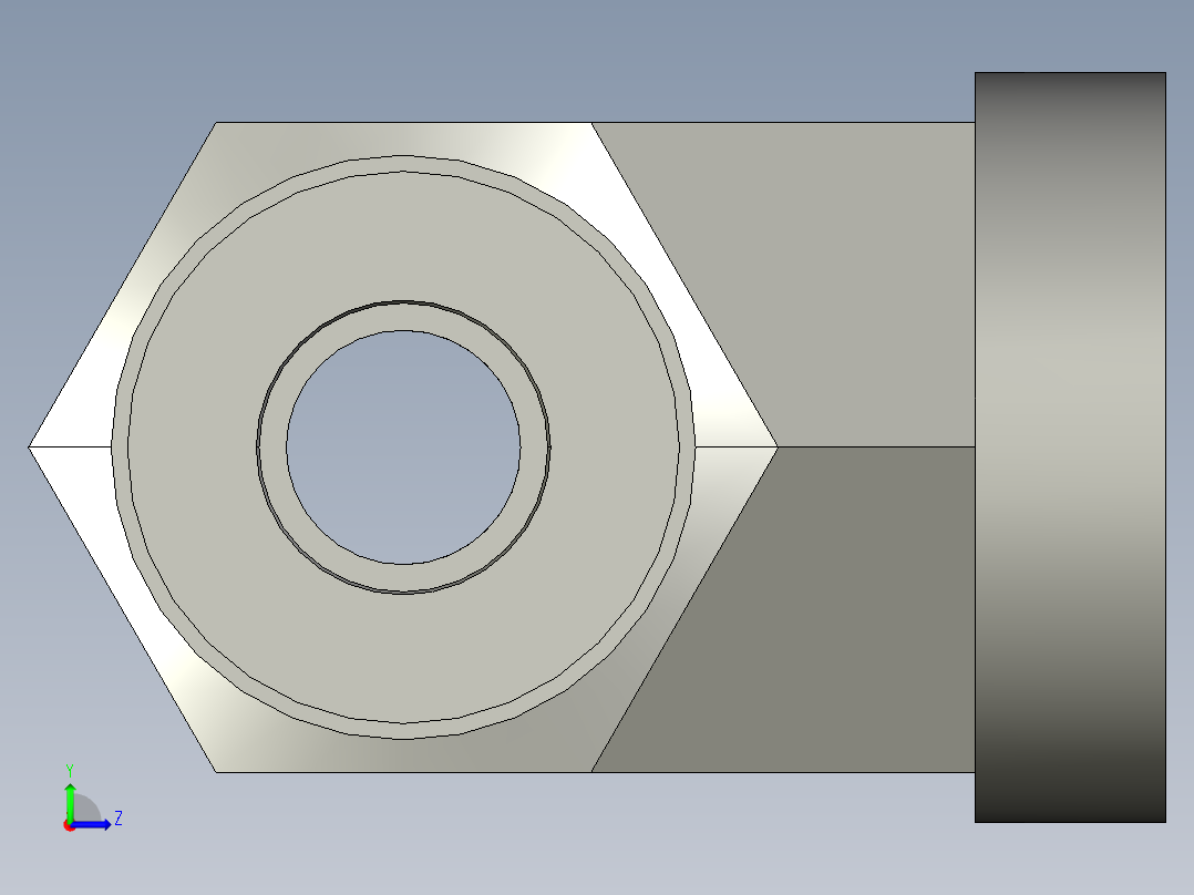 卡套式工业通用硬管接头4_obu-s左视图