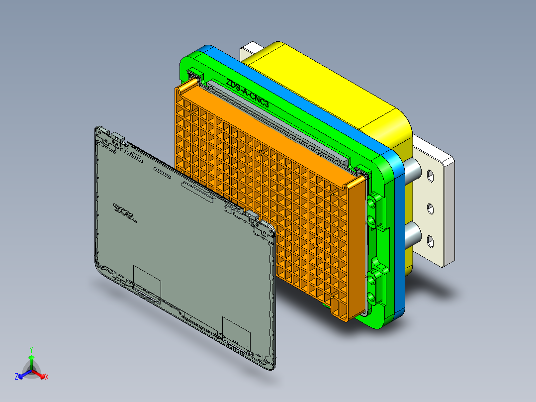 ZDV-A-CNC3-0428-1正等轴测图