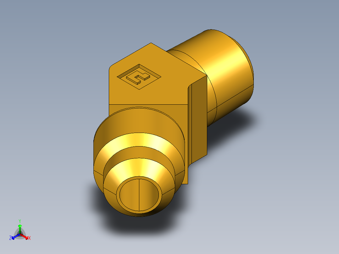 扩口式工业通用硬管接头45Deg Elbow 259F-4-2