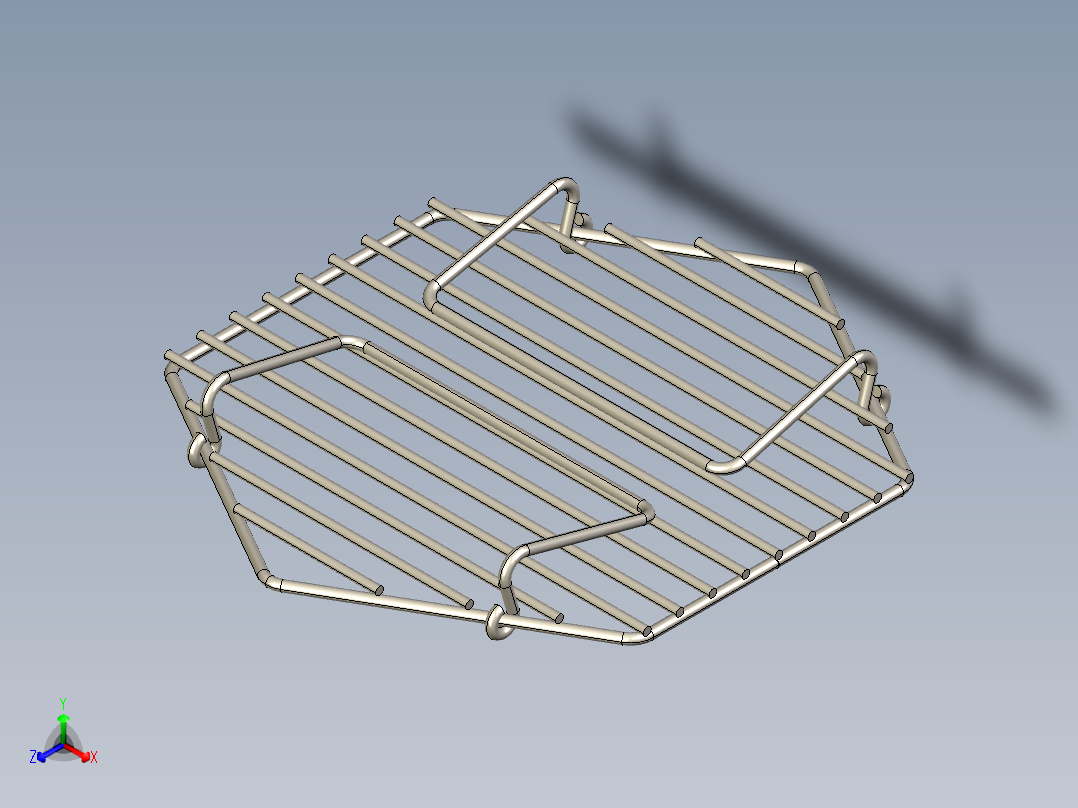 线控野营烧烤2正等轴测图