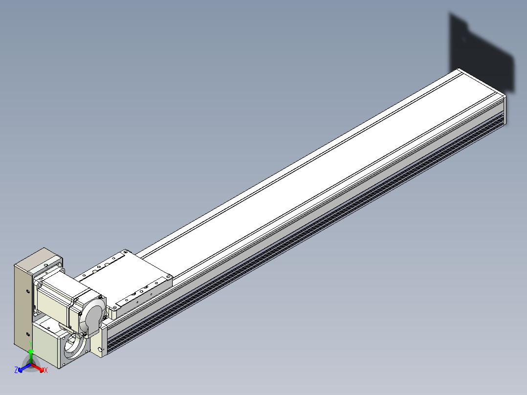 同步带全封闭直线模组TPA-HCB-105D-90-L650-LU-Y-P20-N3