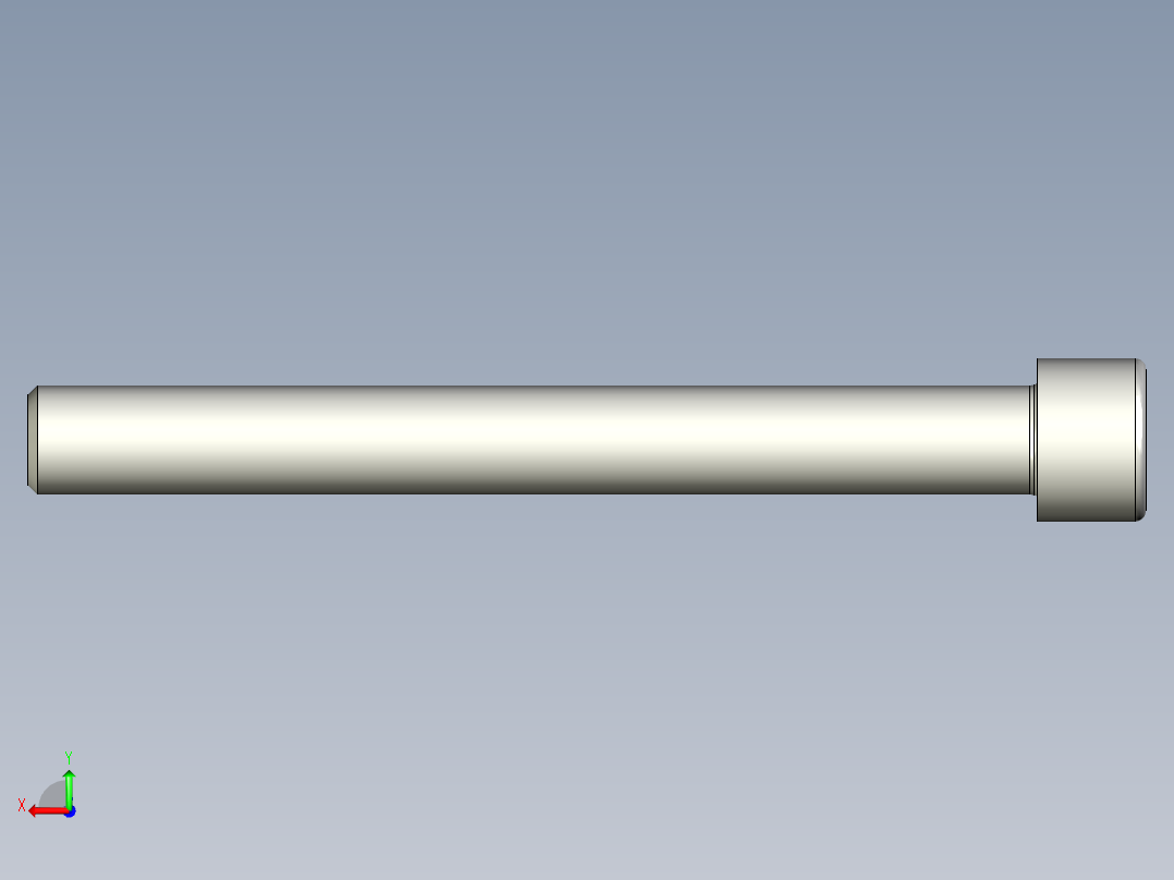 螺钉-DIN_912-M14x130.stp后视图