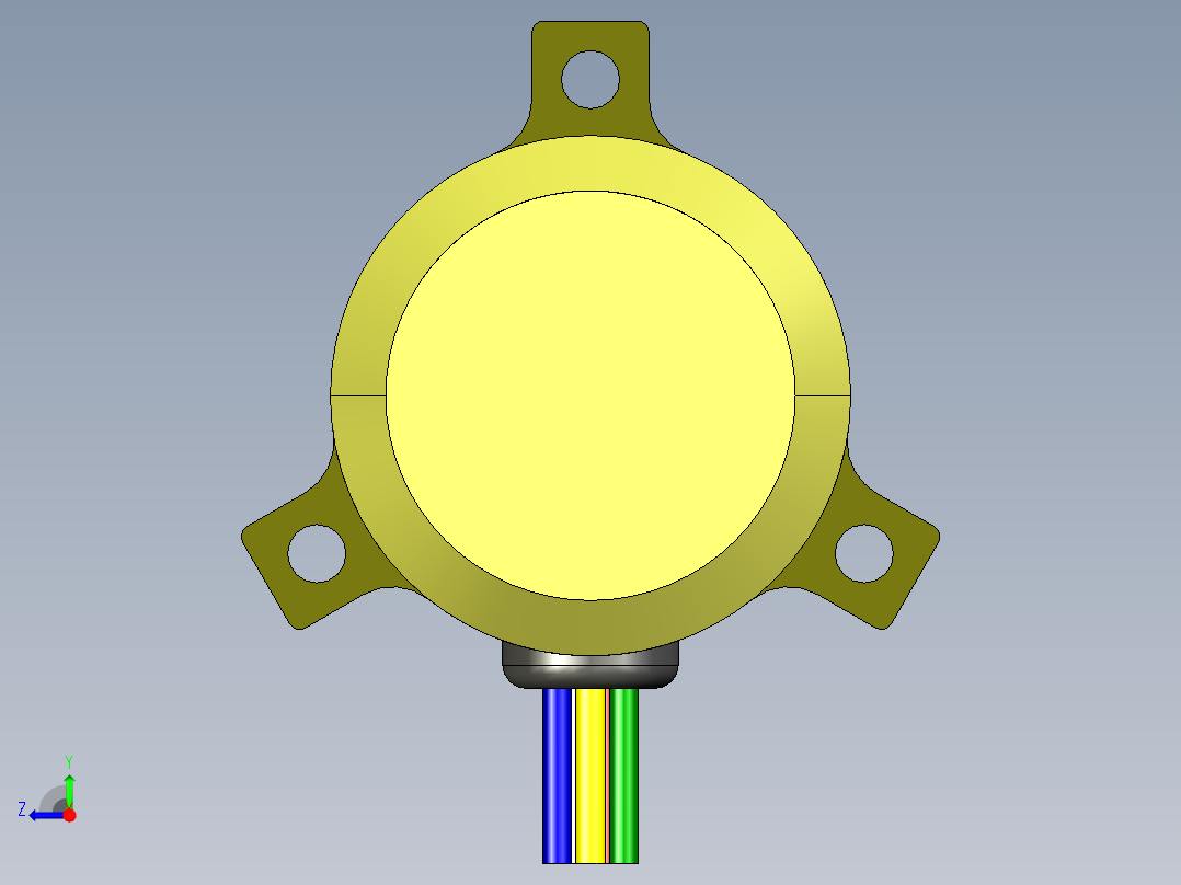 SMA接口47右视图