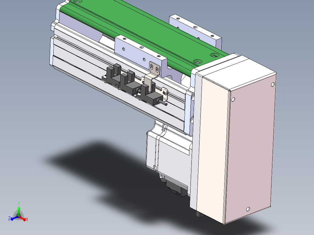 MTH丝杆半封闭模组MT75BS-BM-200W