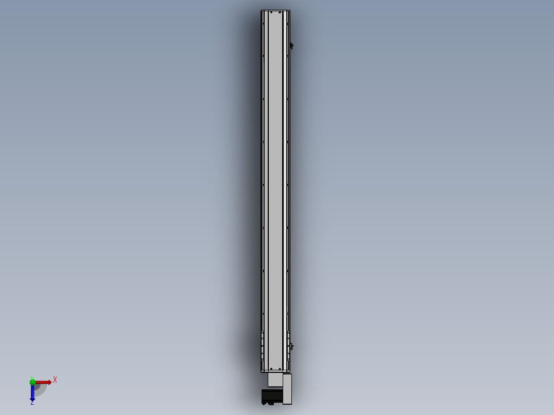 精密模组MT140-L110-1400-R-M40-C4俯视图