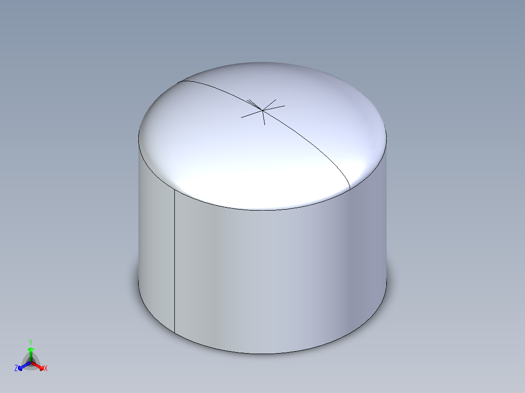 聚氯乙烯配件19-Sch80_Cap_SOC_847-012 _1.25in正等轴测图