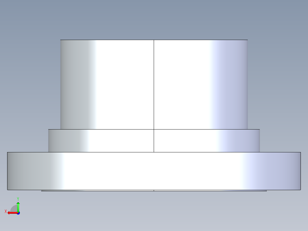 CPVC管件28-Sch80_Flange Vanstone_SPIG_9856-080_8in后视图