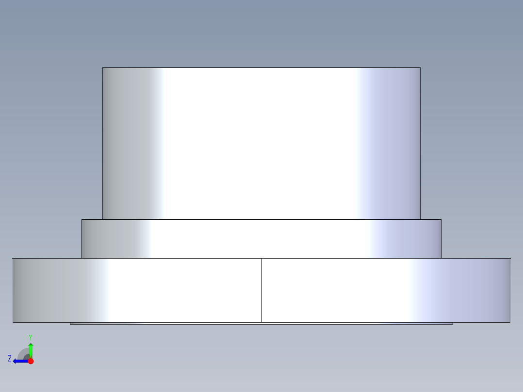CPVC管件28-Sch80_Flange Vanstone_SPIG_9856-080_8in右视图