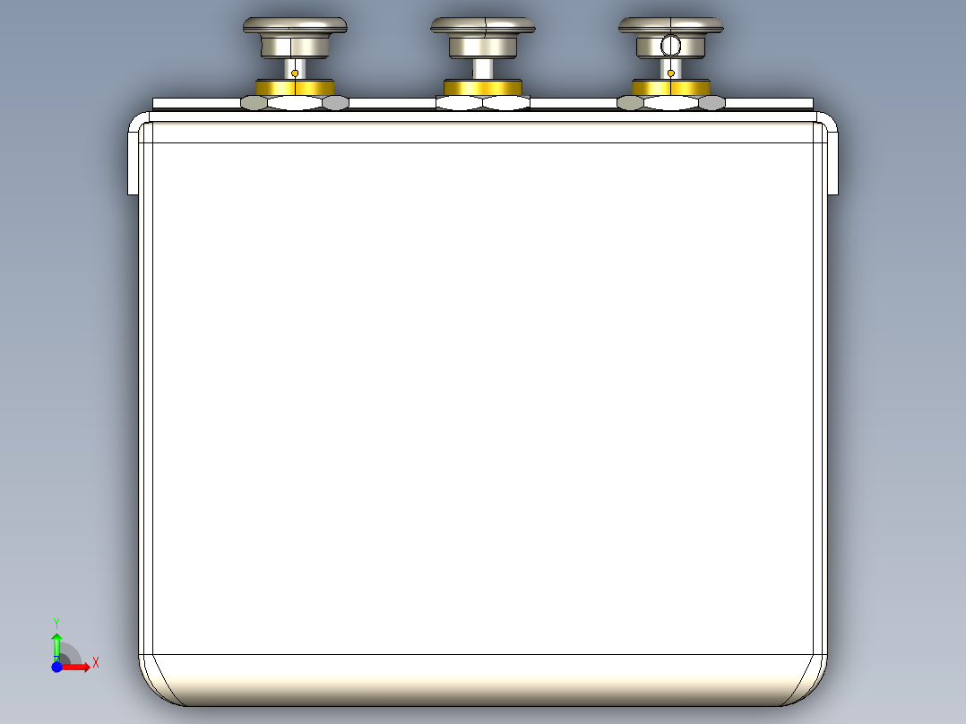 电器柜 电控柜 (109) 机械设计素材前视图