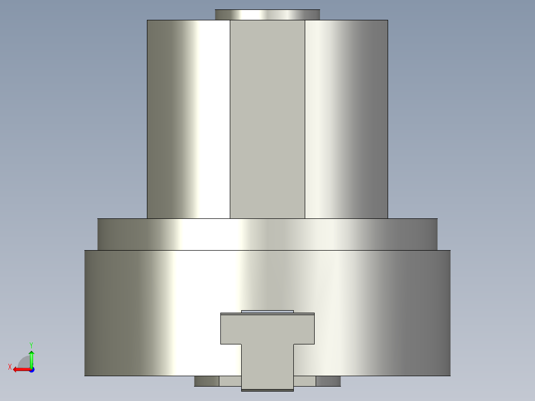 普通气爪PH02-30A后视图