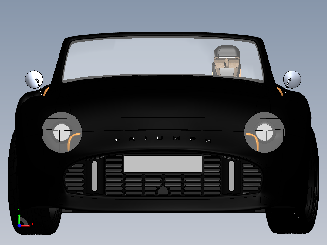 汽车车身 (39)前视图