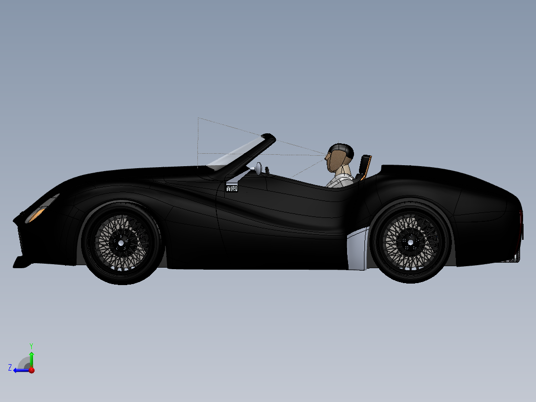 汽车车身 (39)右视图